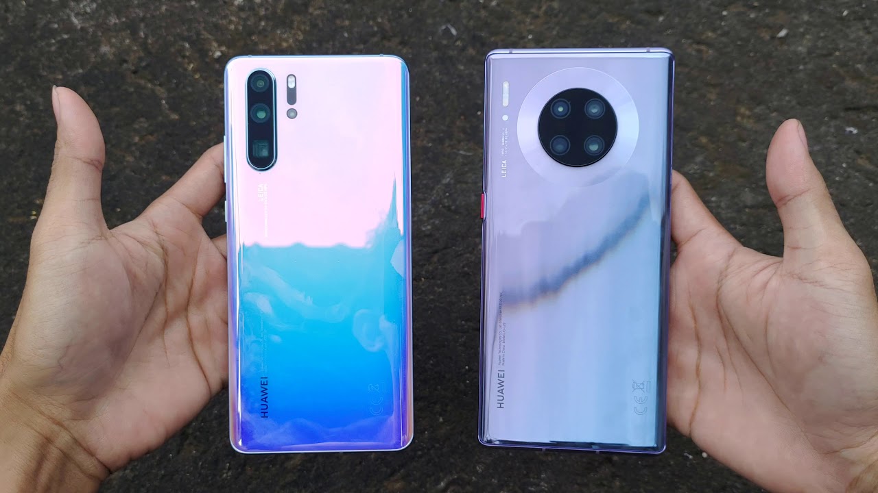 Huawei P30 Pro VS Huawei Mate 30 Pro - YouTube