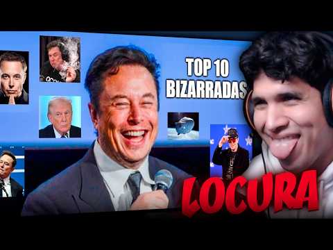 TDYU SE LOQUEA con el TOP 10 Bizarradas de Elon Musk xD