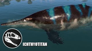 2 Ichthyotitan vs Mosasaurus - JWE 2 Mods (4K 60FPS)