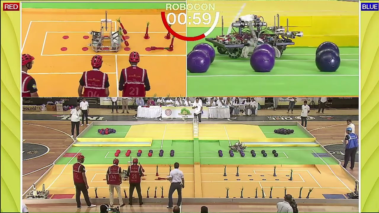 ABU Robocon 2024 India: WCOE, Pune vs FCRIT, Vashi [League Match 3]