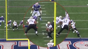 Orbit motion Inside Zone | Run Fits vs. Saints