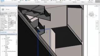 Thurlow House Revit 09 Placing Door and Component Families and Wall Types