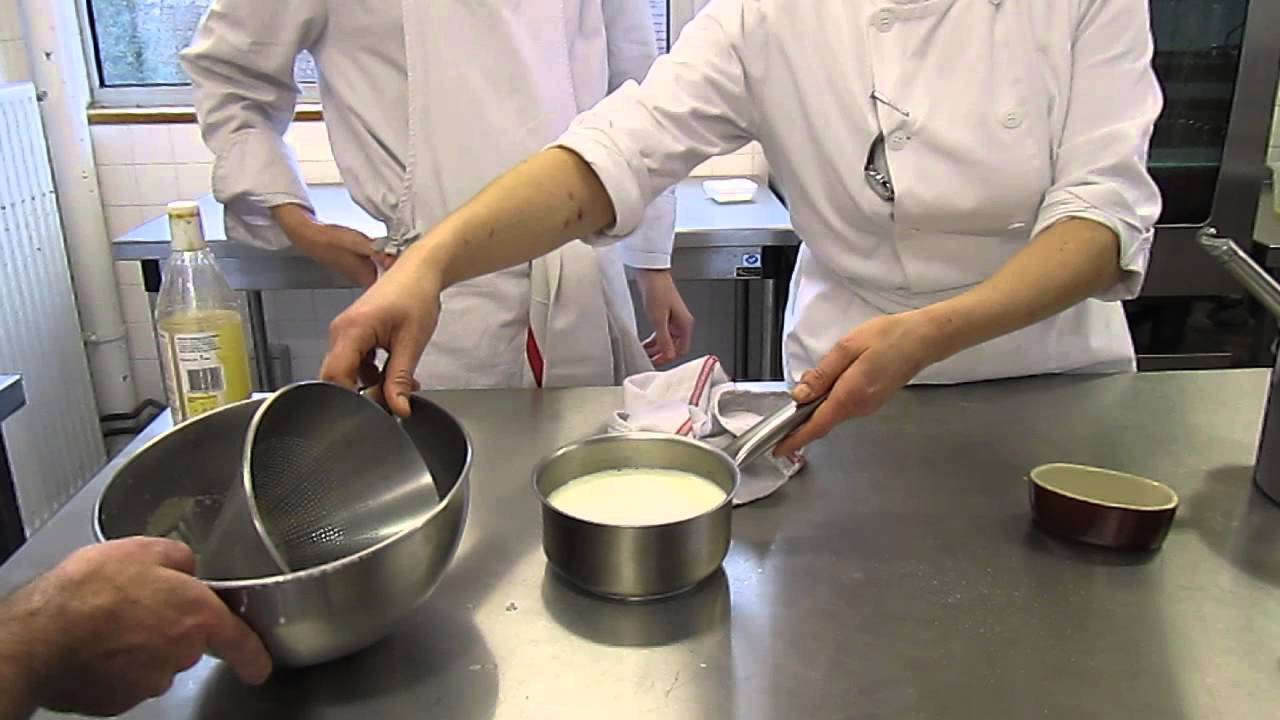 Cours de cuisine: Crème anglaise