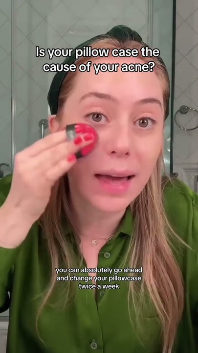 does-your-pillowcase-cause-acne-shorts-youtube
