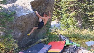 Idaho Bouldering Short- Granite Sampler (Yonqi and Lucas)
