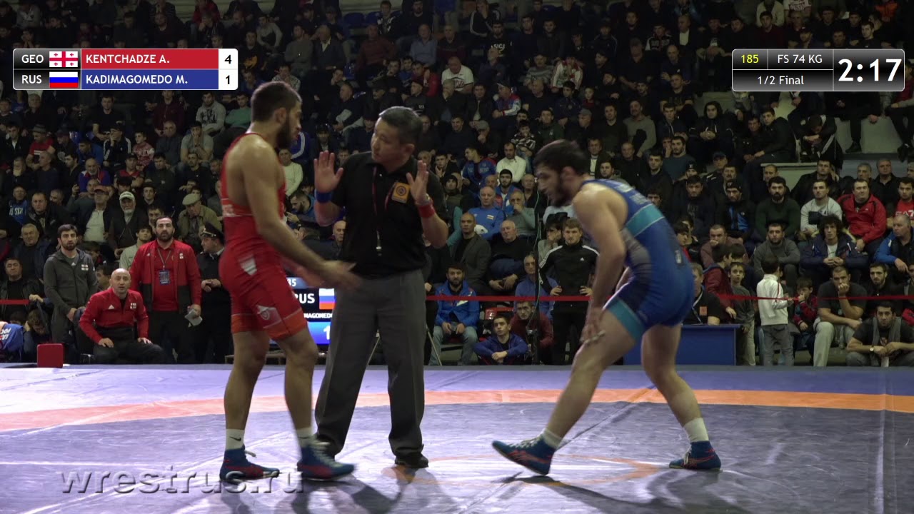 Аланы-2018. 74 кг. Магомедхабиб Кадимагомедов (Россия) - Автандил Кенчадзе (Грузия). Полуфинал