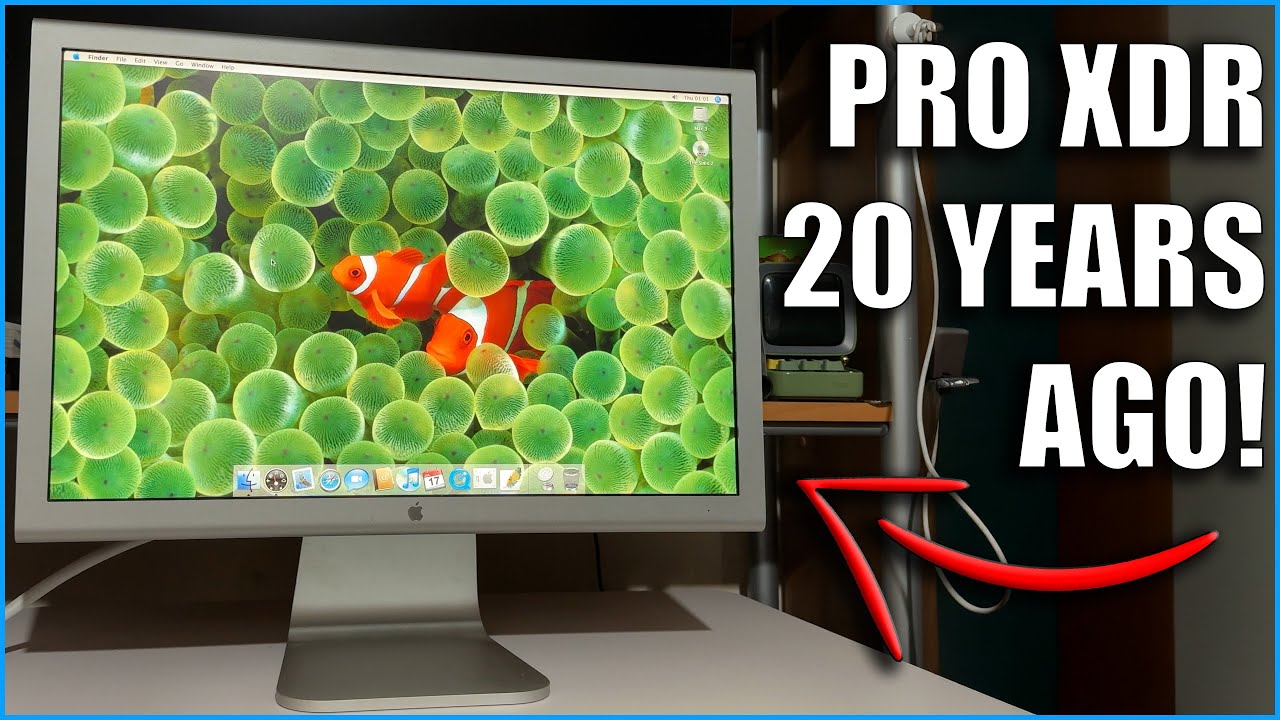 Appleモニター Apple's $1000+ Monitor From 20 Years Ago! - YouTube