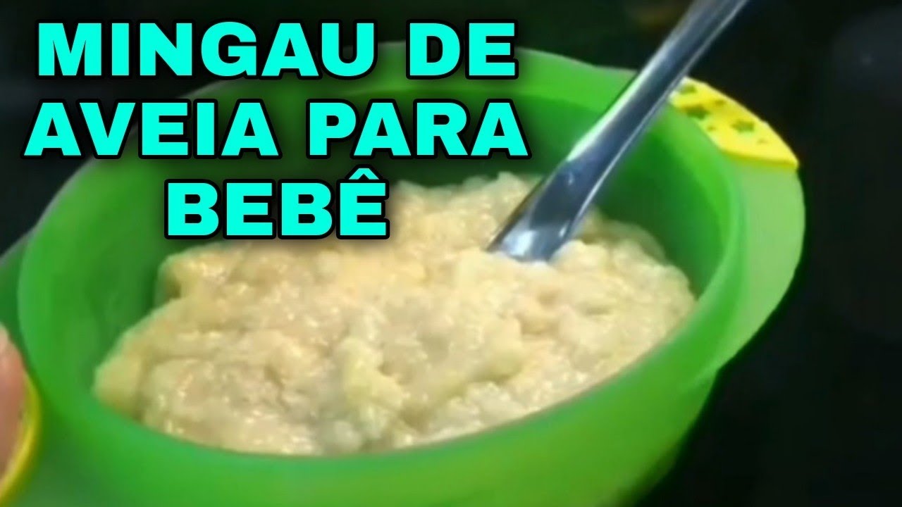 COMO FAZER MINGAU DE AVEIA PARA BEBÊ/RECEITA SAUDÁVEL - YouTube