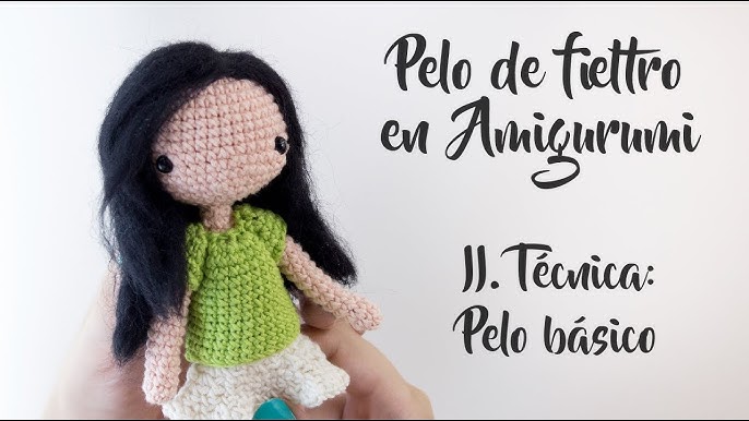 Cómo colocar ojos de seguridad en amigurumis. Muy fácil. 