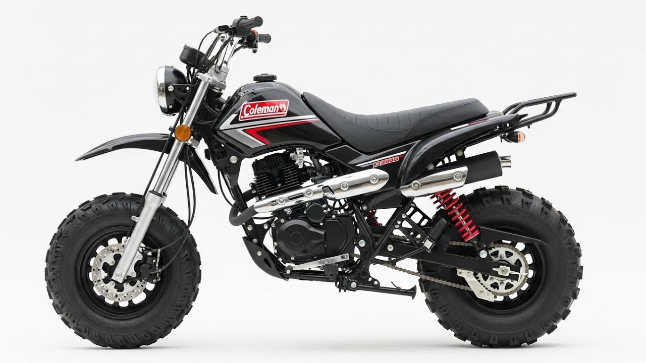 coleman mini bike ct200u review 19x7.00-8 Knobby Tire for the BT200X, CT200U, & CT200U-EX Monster Scooter Parts Coleman CT200U-EX Digital Camo Mini