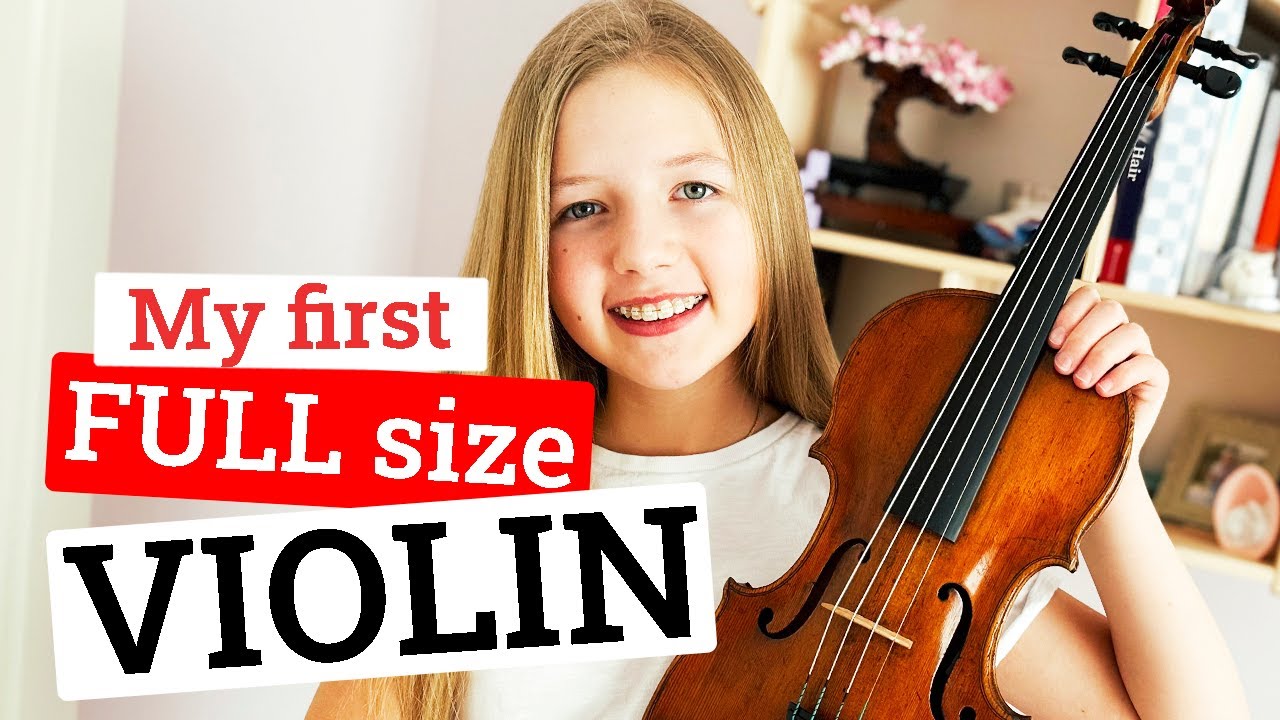 My first full size violin 🎻 What did we chose!? 