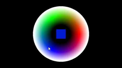 OpenGL Color Picker