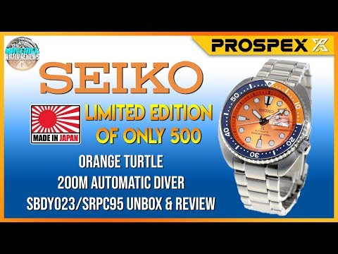 Seiko orange turtle limited edition review cheap