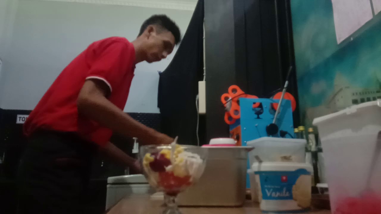 Cara membuat es campur - YouTube
