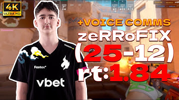 zeRRoFIX (25-12) rt:1.84 vs 3000 ELO LOBBY l EU FACEIT RANKED (anubis) | #cs2 #pov
