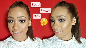 Soap Brows?!?! | Does it really work? | Valerie Stormer