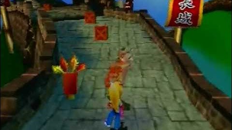 Crash Bandicoot 3: Warped - Level 3: Orient Express (Crystal/Gem Get)