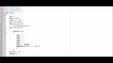 String Task (Codeforces 118A)