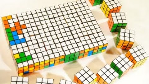 Playing Tetris With Rubik