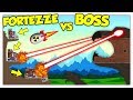 COMBATTIAMO IL BOSS CON LE NOSTRE BASI FORTIFICATE! - Forts ITA