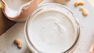 How to Make Cashew Cream | Minimalist Baker Recipes