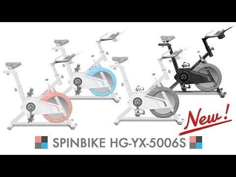 スピンバイク HG-YX-5006S - YouTube