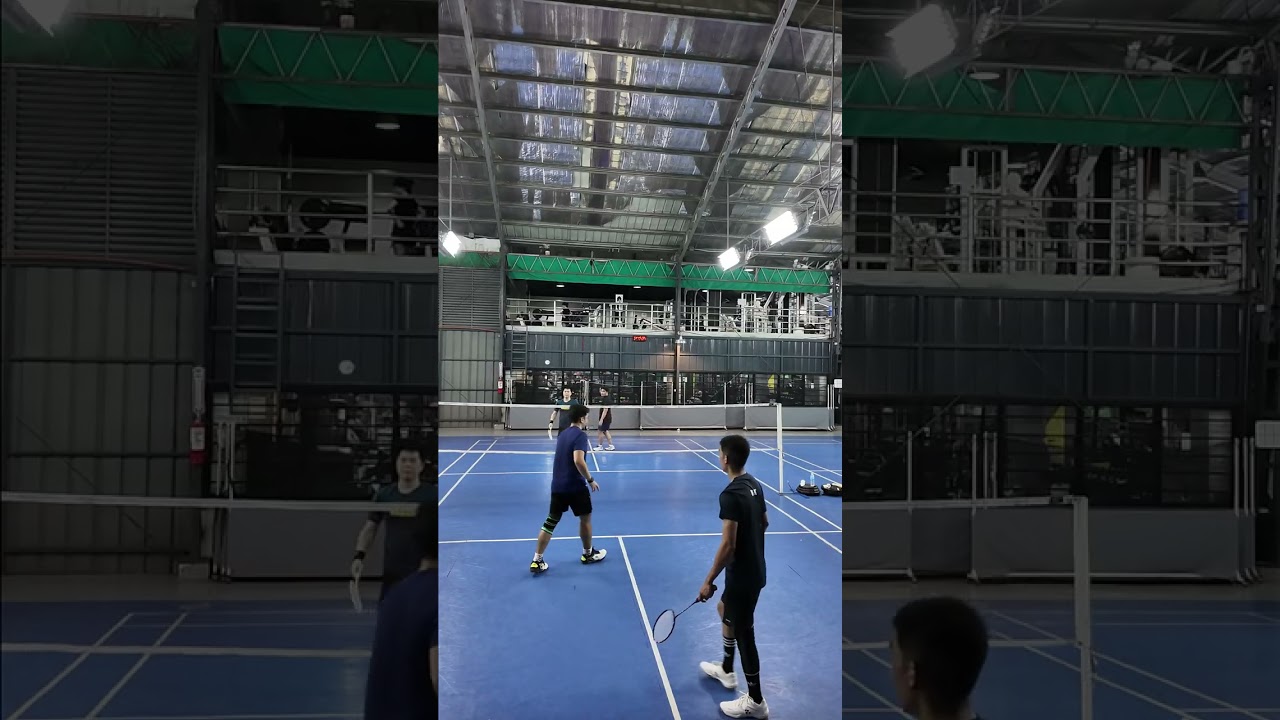 Badminton Mens Doubles (Rannie Tim V Hans Mark M)