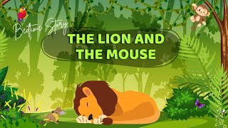 Improve Speaking English from Story Listening | The Lion and the Mouse | The Bedtime Story