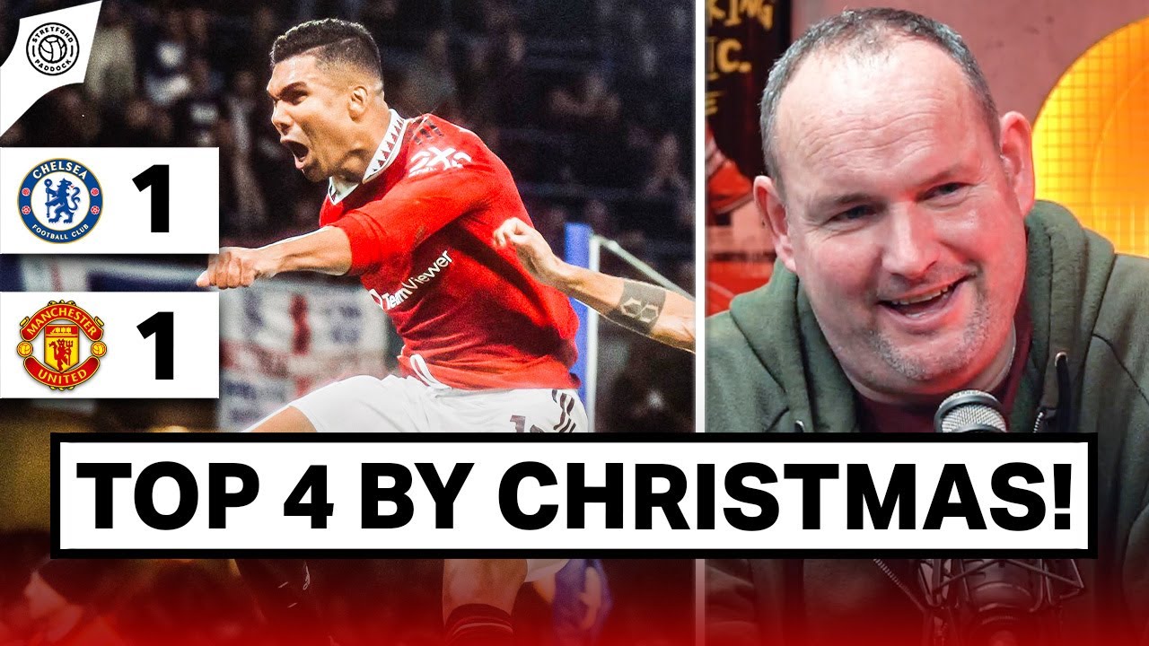 Ten Hag Will Get Us Top Four! | Andy Tate Reaction | Chelsea 1-1 United