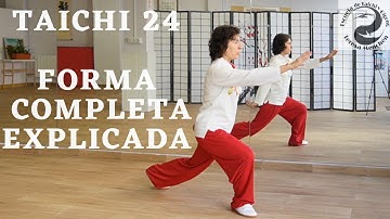 🔴TAICHI forma de 24 movimientos 📋Guía SENCILLA completa explicada