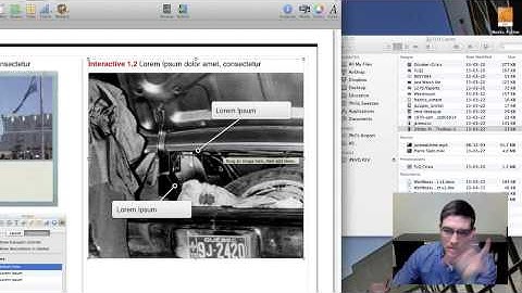 iBooks Author Interactive Widgets