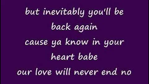 Mariah Carey - Always Be My Baby (lyrics)