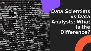 Data Scientists Vs Data Analysts: What Is The Difference?