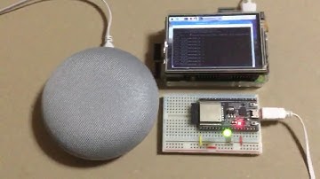 Google Home Mini + google-home-notifier + ESP32の実験（１）
