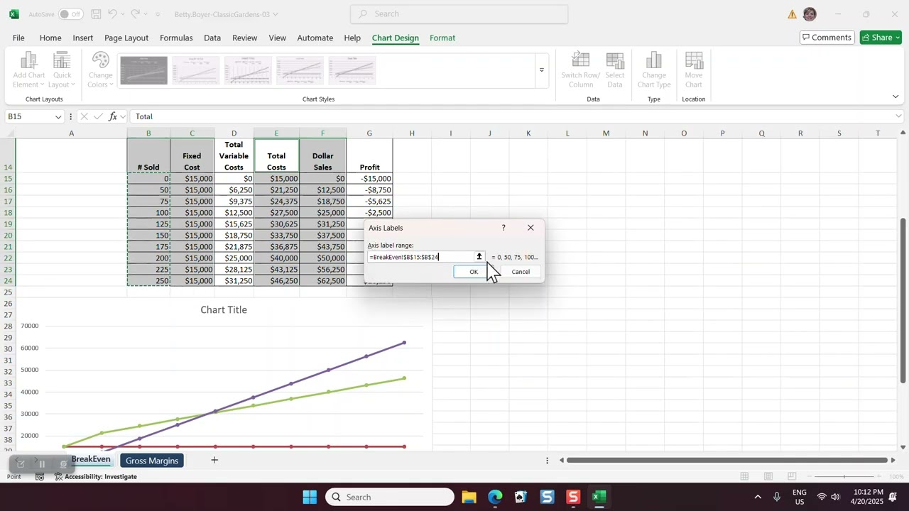 Excel Independent Project 3-4