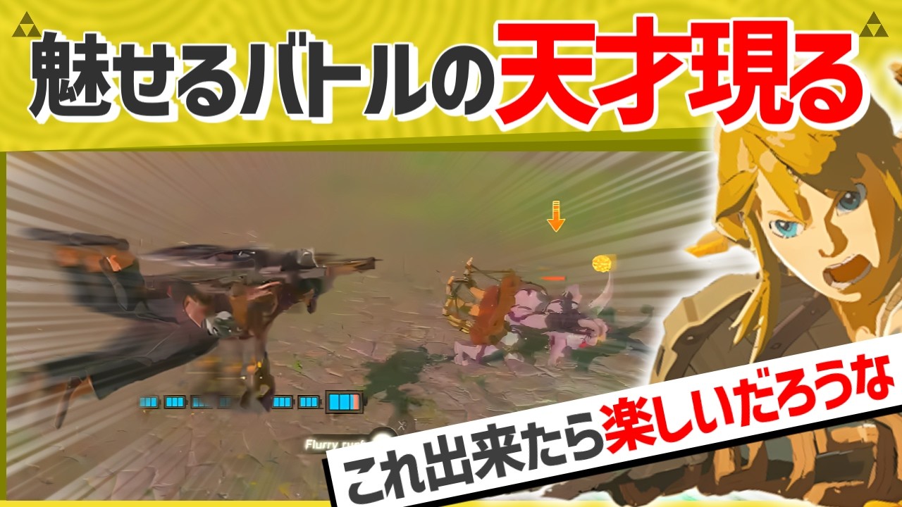 【天才】見るものを魅了する超人的な戦闘テクがまじでやばすぎたｗｗ【ティアキン】【面白クリップ集】