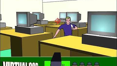 The most graphically appealing flash game ever: Virtual cop
