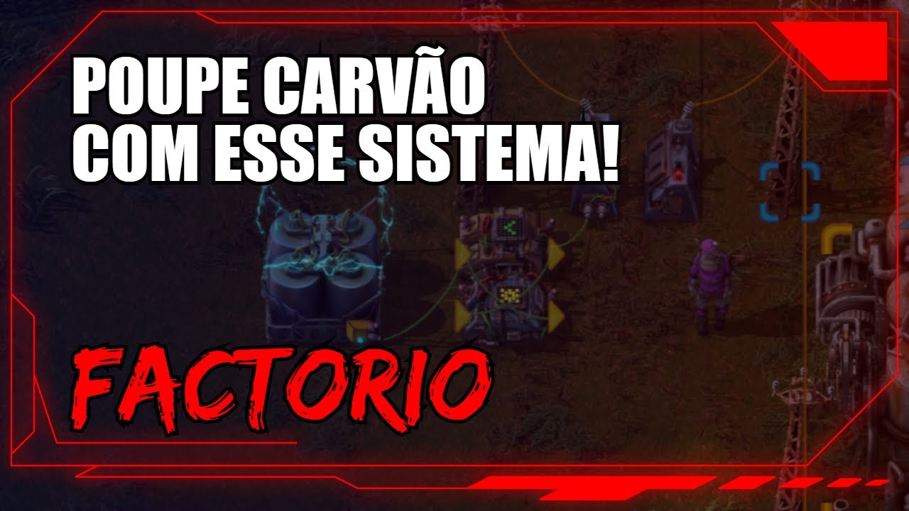 CRIANDO SISTEMA DE ENERGIA DE EMERGÊNCIA! - FACTORIO 