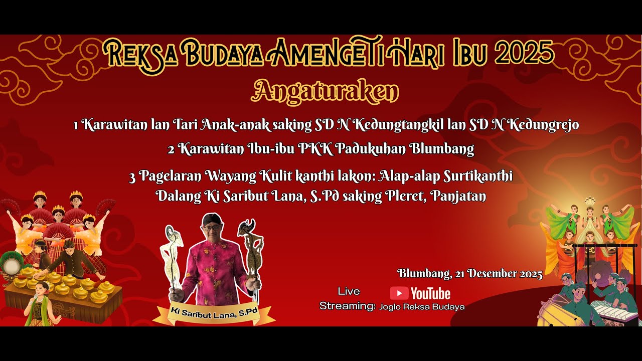 Reksa Budaya Amengeti Hari Ibu 2025