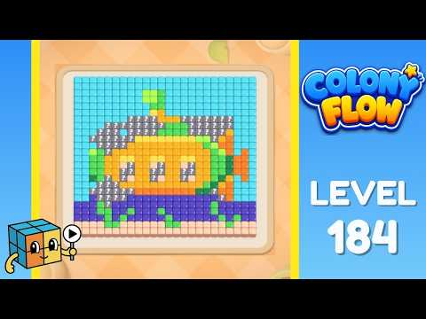 Colony Flow Level 184 Walkthrough Solution