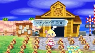 Animal Crossing New Leaf - Comment gagner 400 000 clochettes en 1 H ? - N°4