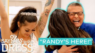 Visit From Randy Gives This Bride A BIG Surprise! | Say Yes To The Dress