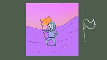 the simple wave animation | procreate animation