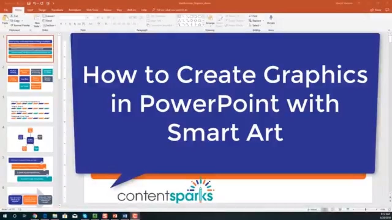 How to Create Graphics in PowerPoint with Smart Art - Give Your Online  Courses Visual Zing