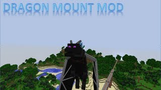Minecraft Mod Spotlight- Dragon Mount Mod