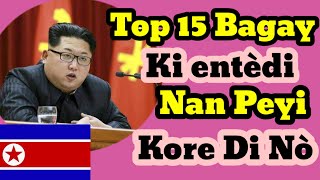 Top 15 bagay moun pa ka fè nan peyi Kore  Di Nò. #1 Posede yon Machin