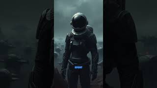 Starship Graveyard: I Found a Living Secret Among the Ruins! #scifi #mystery #space #aliens #shorts