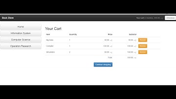 85 ASP NET MVC Course   Bookstore real application   Add remove button to ShoppingCart and Cart Summ
