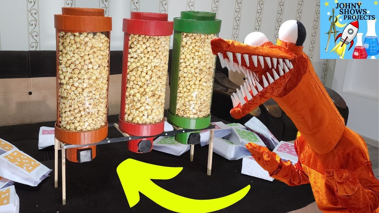 How I MADE DIY RAINBOW FRIENDS ORANGE FOOD DISPENSER 100% Works 