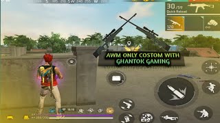 Costom with Ghantok Gaming#pikachu_ff™#proplayer #ff#amitbhai#ajjubhai#god#viral#videos#viralvideo